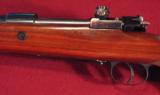  F.N. Mauser 30-06
$1295
Fabrique Nationale factory Mauser sporting rifle in 30-06 with
24" round step barrel with ra - 1 of 14