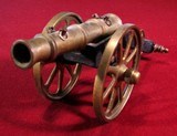 Decorative Brass Cannon        - 3 of 4