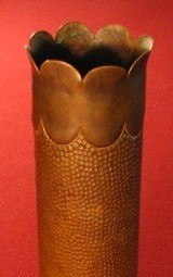 Trench Art Vase   - 2 of 3