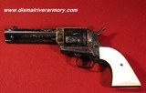 Colt 2nd Generation SAA .45, Engraved   - 1 of 14