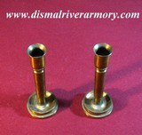 Trench Art Candlestick Holders      