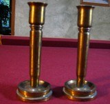 Trench Art Candlestick Holders       - 3 of 5