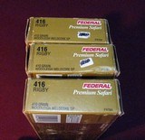 Federal Premium .416 Rigby Ammo - 2 of 2