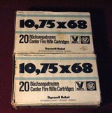 RWS 10.75 x 68 Ammo     - 1 of 1