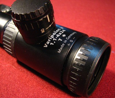 Zeiss Varipoint V 1.1 x 4 x 24 Illuminated Scope - Image 4 of 4