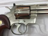 Colt Python .357 Magnum CTG 6" Barrel Polished Nickel Finish
- 5 of 5