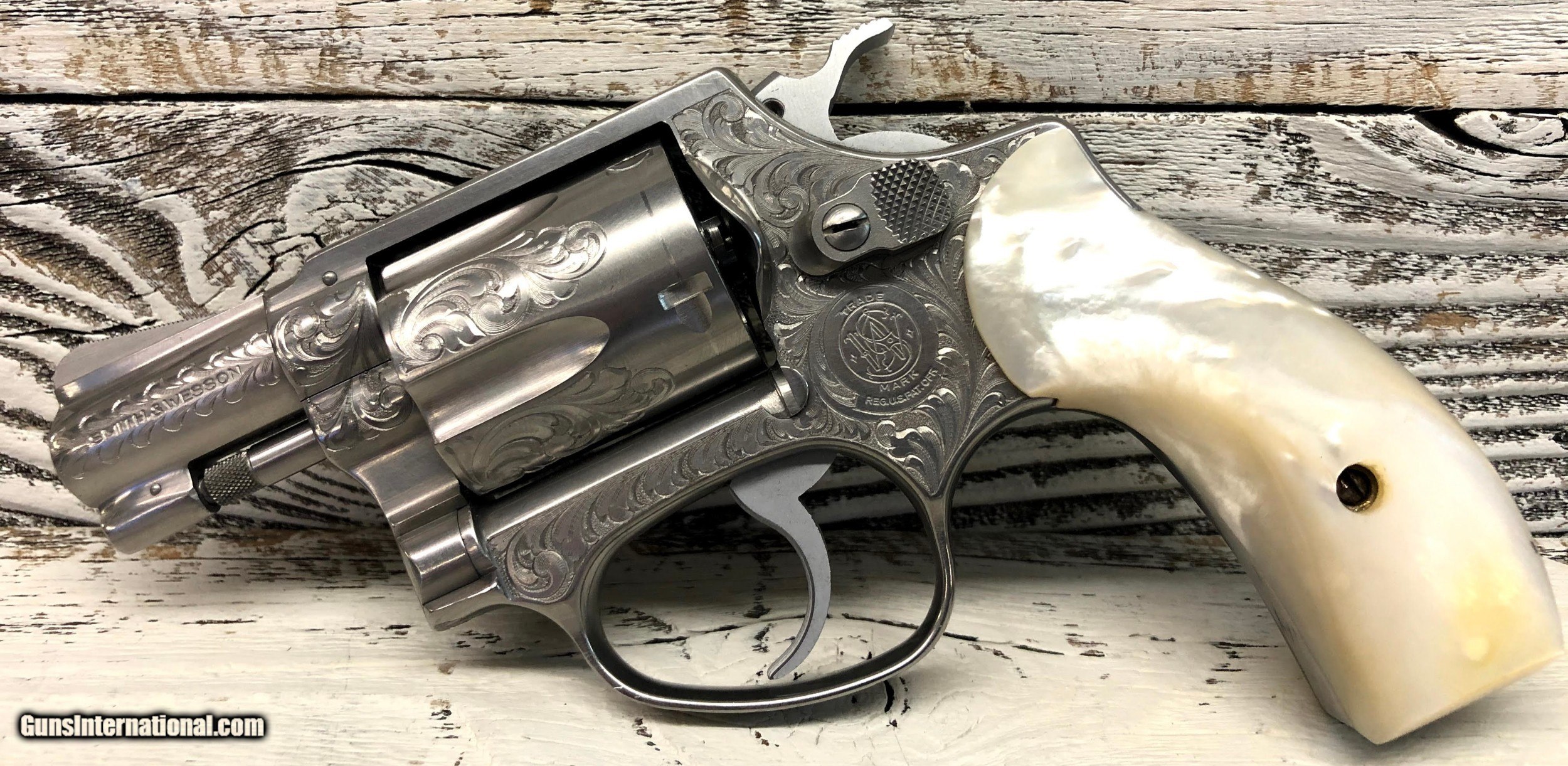 Smith & Wesson Model 60 in .38 Special - Factory Engraved Elvis Presley ...