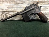 MAUSER C96 Wartime Commercial .30 Luger 1915 - 1918 - 1 of 17