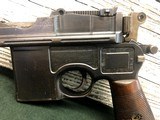 MAUSER C96 Wartime Commercial .30 Luger 1915 - 1918 - 3 of 17