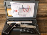 Ruger MKIII Stainless Target 22LR - 1 of 10