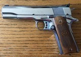 Colt National Match Royal Stainless Gold Cup .45 Talo Exclusive - 2 of 16