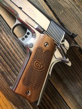 Colt National Match Royal Stainless Gold Cup .45 Talo Exclusive - 4 of 16