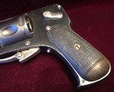 Belgian Velodog Hammerless Pocket Revolver 7.62mm with folding trigger - 7 of 15