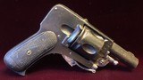 Belgian Velodog Hammerless Pocket Revolver 7.62mm with folding trigger - 1 of 15