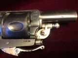Belgian Velodog Hammerless Pocket Revolver 7.62mm with folding trigger - 9 of 15