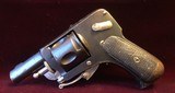 Belgian Velodog Hammerless Pocket Revolver 7.62mm with folding trigger - 4 of 15