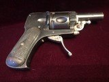 Belgian Velodog Hammerless Pocket Revolver 7.62mm with folding trigger - 10 of 15