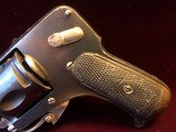 Belgian Velodog Hammerless Pocket Revolver 7.62mm with folding trigger - 5 of 15