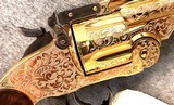 Smith & Wesson Schofield 3rd Model Performance Center, Gold plated, Engraved - Heritage Series set of 2 revolvers - 14 of 19