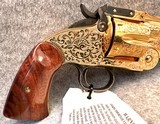 Smith & Wesson Schofield 3rd Model Performance Center, Gold plated, Engraved - Heritage Series set of 2 revolvers - 11 of 19