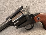 Ruger BlackHawk 3 Screw Flattop in .357 Magnum and 9mm with 6.5