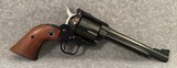 Ruger BlackHawk 3 Screw Flattop in .357 Magnum and 9mm with 6.5