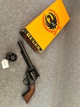 Ruger BlackHawk 3 Screw Flattop in .357 Magnum and 9mm with 6.5