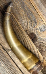 Mid 1800's Black Powder Horn - 2 of 8