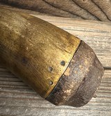 Mid 1800's Black Powder Horn - 5 of 8