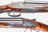 F.lli Rizzini R1-E Pair 16ga 31in, Hand Engraved by Sabatti Gianmarco - 5 of 12