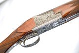 Belgium John M. Browning B25 Classic Match Pair 12ga 32in, Custom Engraved, Circa 1998 - 10 of 20