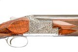 Belgium John M. Browning B25 Classic Match Pair 12ga 32in, Custom Engraved, Circa 1998 - 9 of 20