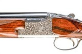 Belgium John M. Browning B25 Classic Match Pair 12ga 32in, Custom Engraved, Circa 1998 - 4 of 20