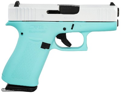 Glock 43X Robin Egg 9mm 3.41IN 10RND