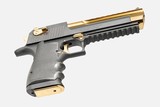 Magnum Research Desert Eagle MK XIX BK/TG Titanium Gold Barrel 50 AE 6 IN - 3 of 6