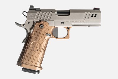 NIGHTHAWK BDS9 COMM W/ SANDHAWK TAN DOUBLE STACK GRIP UPGRADE 9MM 4.25 IN - Image 2 of 8