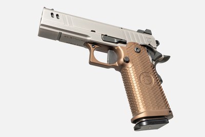 NIGHTHAWK BDS9 COMM W/ SANDHAWK TAN DOUBLE STACK GRIP UPGRADE 9MM 4.25 IN - Image 5 of 8