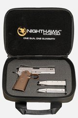 NIGHTHAWK BDS9 COMM W/ SANDHAWK TAN DOUBLE STACK GRIP UPGRADE 9MM 4.25 IN - Image 7 of 8
