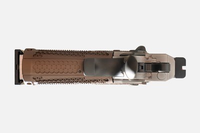 NIGHTHAWK BDS9 COMM W/ SANDHAWK TAN DOUBLE STACK GRIP UPGRADE 9MM 4.25 IN - Image 6 of 8