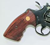 Colt Python Checkered Rosewood Grips With Medallions - 2 of 2