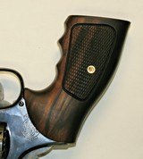 Smith & Wesson K & L Frame Combat Tigerwood Grips, Checkered - 3 of 5