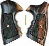 Smith & Wesson N Frame Combat Tigerwood Grips, Checkered - 1 of 1