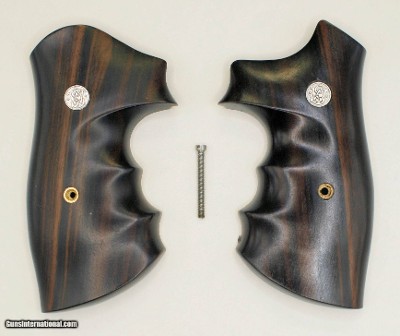 Smith & Wesson N Frame Combat Tigerwood Grips, Smooth