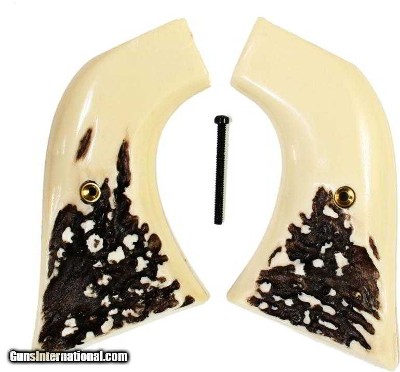 Ruger Super Blackhawk Stag-Like Grips