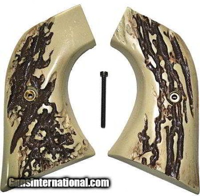 Ruger Vaquero XR3-Red Stag-Like Grips