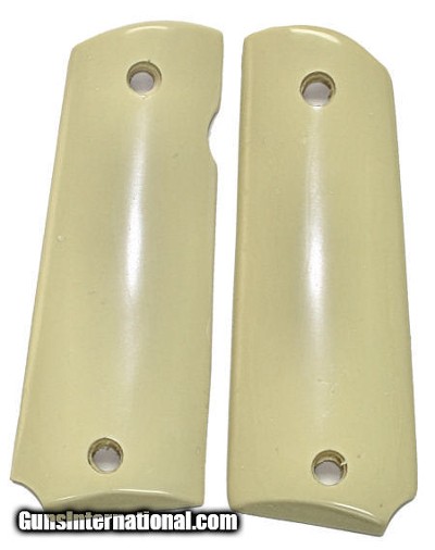 Colt 1911 Ivory-Like Grips