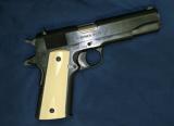 Colt 1911 Ivory-Like Checkered Grips - 2 of 2