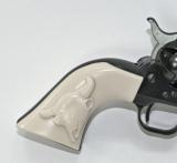 Ruger Vaquero XR3-Red Ivory-Like Grips With Bison Skull - 2 of 2