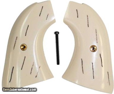 Colt Scout & Frontier Ivory-Like Barked Grips