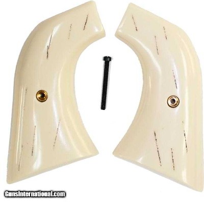 Ruger Super Blackhawk Ivory-Like "Barked" Grips